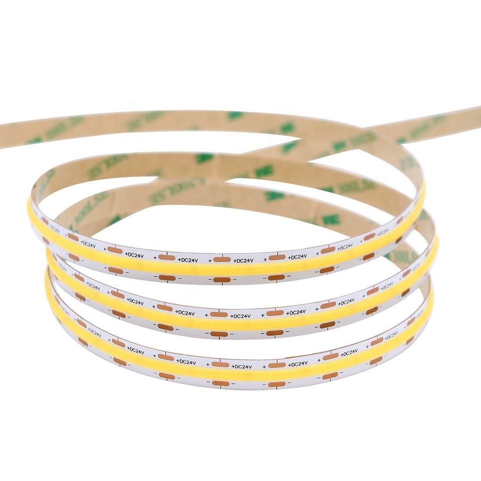 COB Single Color 10mm Width IP20 LED Strip Lighting
