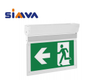 CB/CE Certified LED Rechargeable Maintained Exit Sign 2-Year Warranty Fire Emergency Light