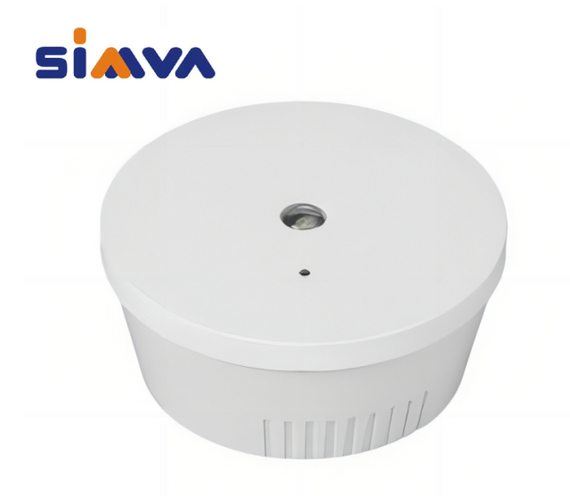 LED Rechargeable IP65 Battery 3W Round Recessed Surface Ceiling Emergency Light