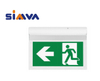 CB/CE Certified LED Rechargeable Maintained Exit Sign 2-Year Warranty Fire Emergency Light
